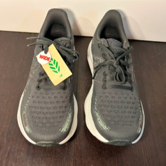 NWOB New Balance Fresh Foam X 1080 v12 Running Shoes Black/Green/Blue 9D Wide - Picture 5 of 16